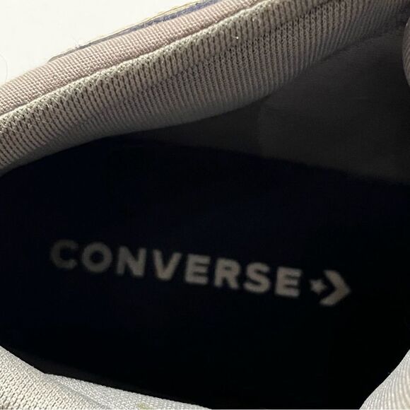 Converse All Star Hi Top Sneaker Unisex Gray and black Men's 9 Women's 11 - Picture 7 of 9